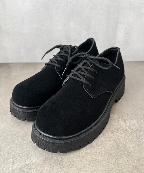CALIFORNIA OUTFITTERS ブーツ 6D9 厚底ソール スエードライク ワーク