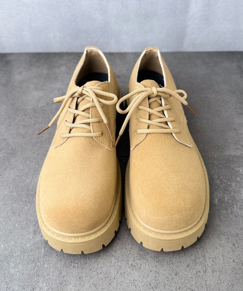 CALIFORNIA OUTFITTERS ブーツ 6D9 厚底ソール スエードライク ワーク