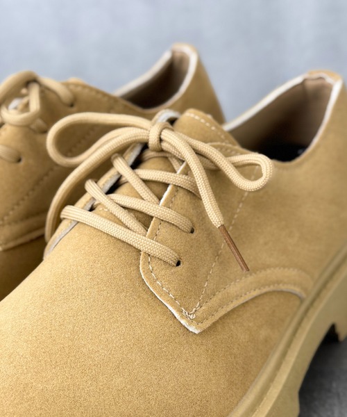 CALIFORNIA OUTFITTERS ブーツ 6D9 厚底ソール スエードライク ワーク