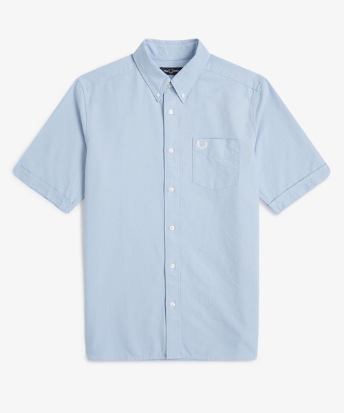 Fred Perryホワイト 半袖シャツ FRED PERRY 「FRED PERRY」 半袖シャツ S ホワイト メンズ