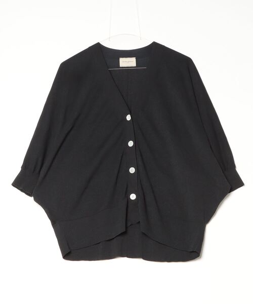 「UNITED ARROWS」 ドルマンスリーブニット FREE ブラック レディース