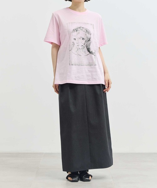 tシャツ 「AKIRANAKA/アキラナカ」EX.Graphic Art Tee B別注グラフィックアートTシャツ レディース AKIRANAKA tシャツ 「AKIRANAKA/アキラナカ」EX.Graphic Art Tee