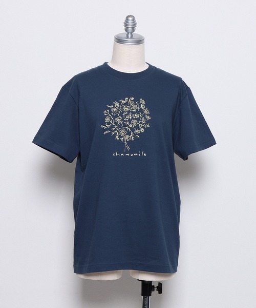 tシャツ 暮らしにそよぐカモミール「Tシャツ」 レディース