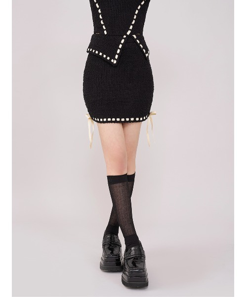 Darich（ダーリッチ） セットアップ ステッチデザインニット