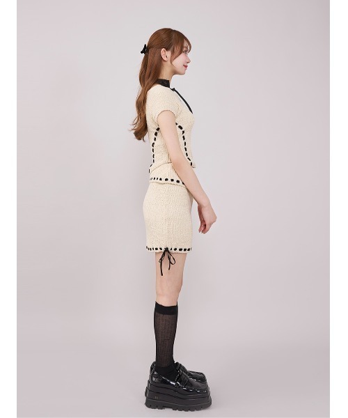 Darich（ダーリッチ） セットアップ ステッチデザインニット