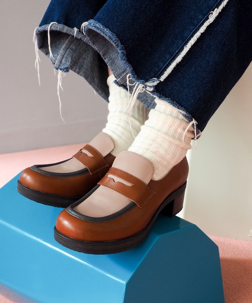 あしながおじさん ローファー 防滑│コインローファー 2810593