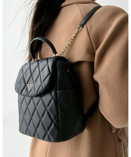 kate spade NEW YORK デイバック リュック キャリー スムース
