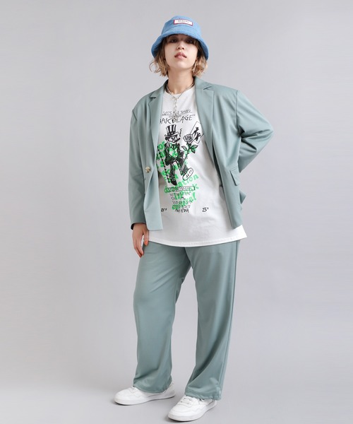 「RNA」 長袖カットソー MEDIUM グリーン レディース