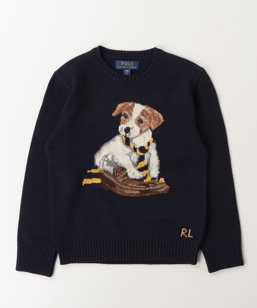 Polo Ralph Lauren Childrenswear ニット セーター ドッグインターシャ