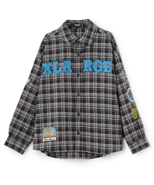 XLARGE KIDS（エクストララージ キッズ） ブラウス シャツ パッチロゴ