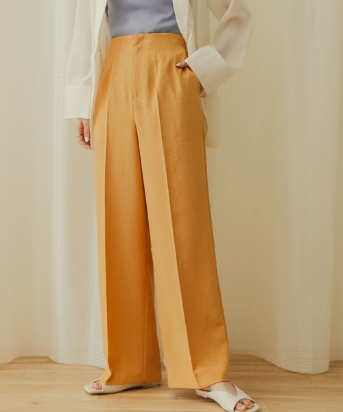 「SENSE OF PLACE by URBAN RESEARCH」 パンツ MEDIUM ベージュ レディース_画像3