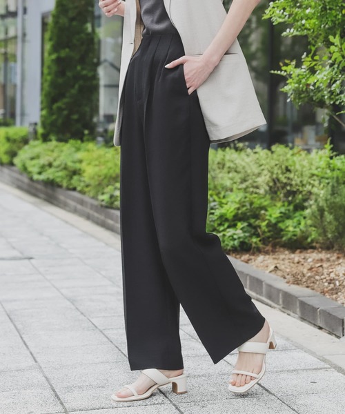 「SENSE OF PLACE by URBAN RESEARCH」 パンツ MEDIUM ベージュ レディース_画像5