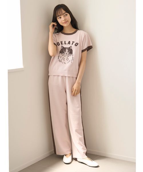 GELATO PIQUE モーブ色ルームウェアセット SET ITEM 通常｜ルームウェア・パジャマ通販のgelatopique