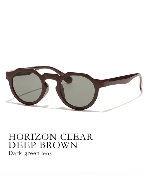 Jugaad14 サングラス 偏光 調光 「jugaad14」HORIZON CLEAR deep brown