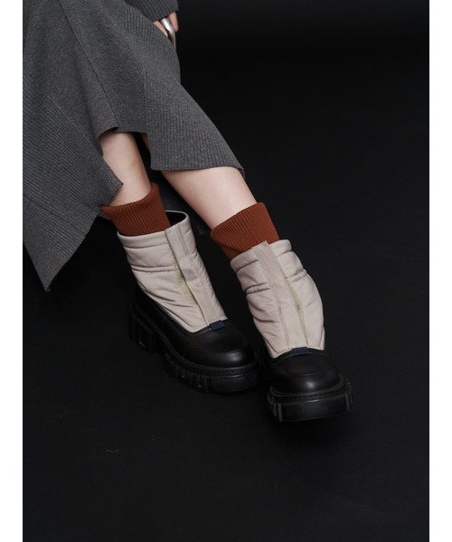 UN3D.（アンスリード） ブーツ UN3D. SOLE RIB DOCKING BOOTS / UN3D