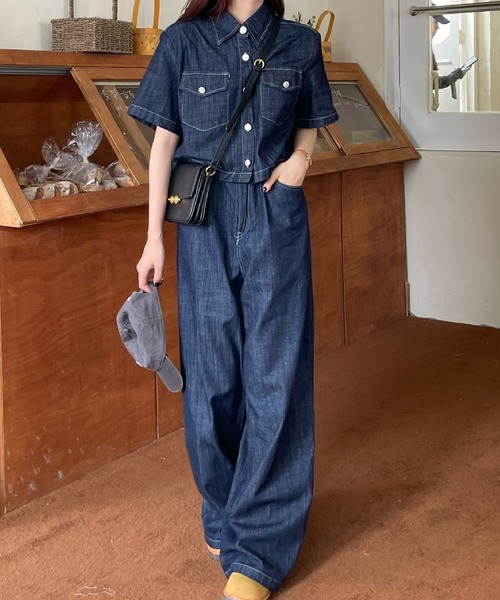 2ly2 セットアップ デニムセットアップ レディース : ZOZOTOWN Yahoo