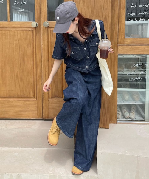 2ly2 セットアップ デニムセットアップ レディース : ZOZOTOWN Yahoo