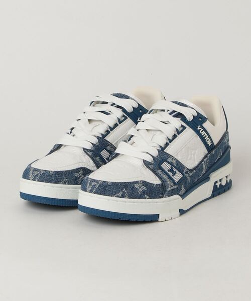 LOUIS VUITTON / ローカットスニーカー/36.5/GLD LOUIS VUITTON（ルイ・ヴィトン） ローカットスニーカー 36 ブルー