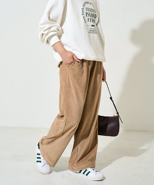 パンツ 限定展開　カット コーデュロイ パンツ レディース | FREAK'S STORE | 03