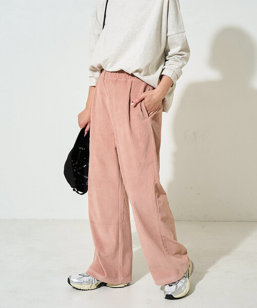 パンツ 限定展開　カット コーデュロイ パンツ レディース | FREAK'S STORE | 26