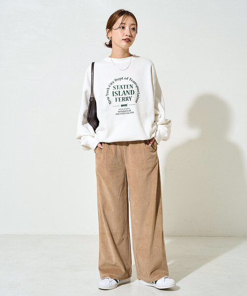 パンツ 限定展開　カット コーデュロイ パンツ レディース | FREAK'S STORE | 20