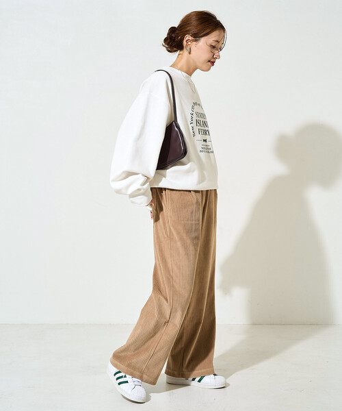 パンツ 限定展開　カット コーデュロイ パンツ レディース | FREAK'S STORE | 19