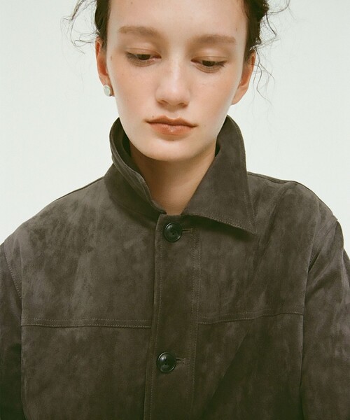 Ray BEAMS（レイ ビームス） コート アウター フェイク スエード