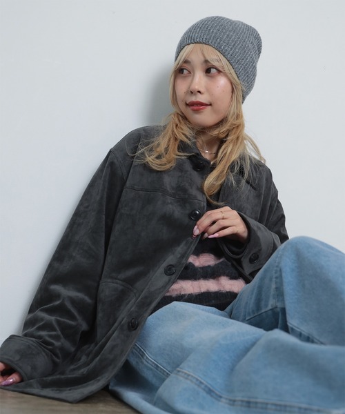 Ray BEAMS（レイ ビームス） コート アウター フェイク スエード