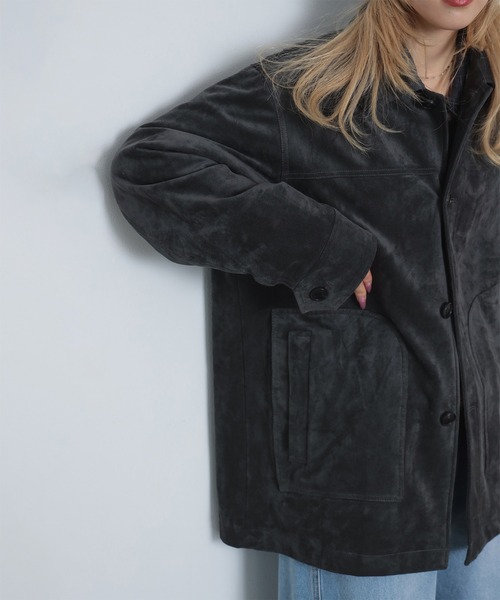 Ray BEAMS（レイ ビームス） コート アウター フェイク スエード