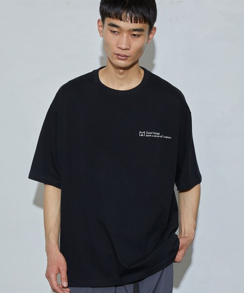 「Firsthand」 半袖Tシャツ M ブラック メンズ_画像3