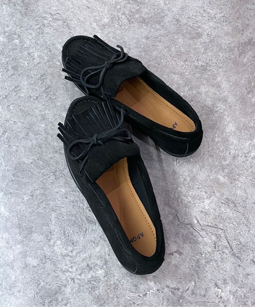 enchanted（エンチャンテッド） デッキシューズ モカシン 「APOM