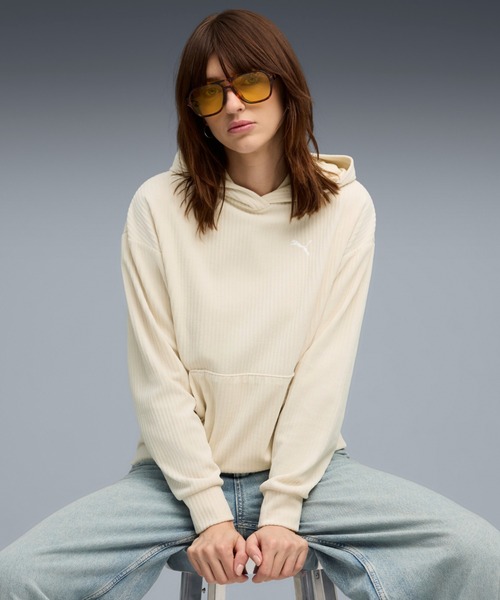 PUMA（プーマ） パーカー ウィメンズ ESS ELEVATED コンフォート