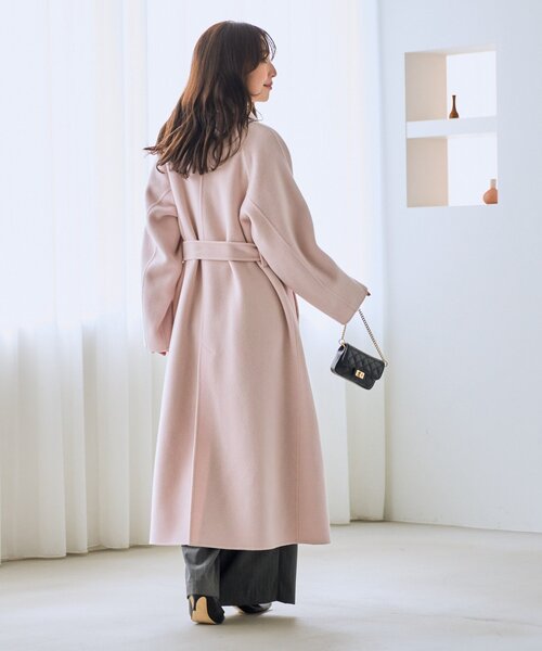 ラブティックボンボン　ノーカラーコート La boutique Bonbon（ラブティックボンボン） ノーカラーコート コート