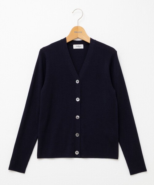 定価15950円❤️新品タグ付❤️NOLLEY'S Vネックカーディガン NOLLEY'S（ノーリーズ） カーディガン 「WEB限定」カシミヤブレンド