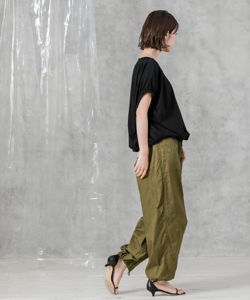 「Gready Brilliant」 「AuieF」半袖カットソー 38 ブラック レディース_画像3