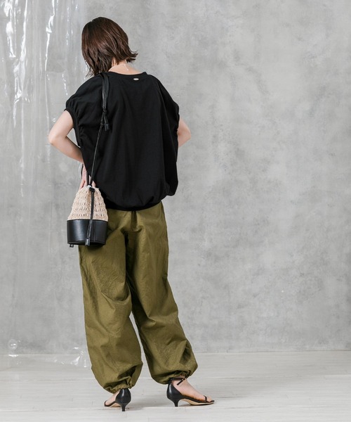 「Gready Brilliant」 「AuieF」半袖カットソー 38 ブラック レディース_画像4