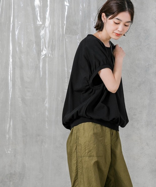 「Gready Brilliant」 「AuieF」半袖カットソー 38 ブラック レディース_画像9