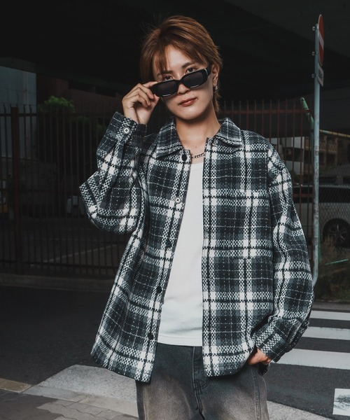 improves（インプローブス） カバーオール ビッグシルエット チェック