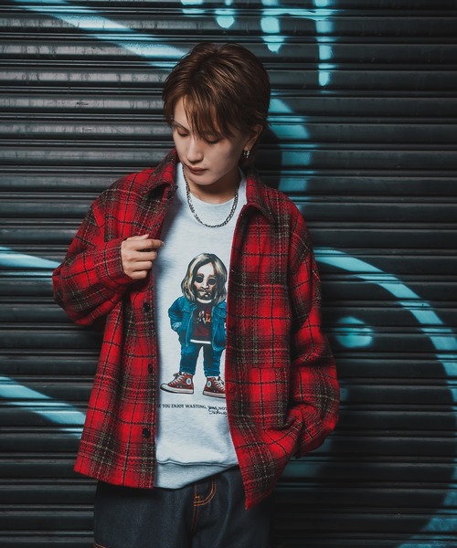 improves（インプローブス） カバーオール ビッグシルエット チェック