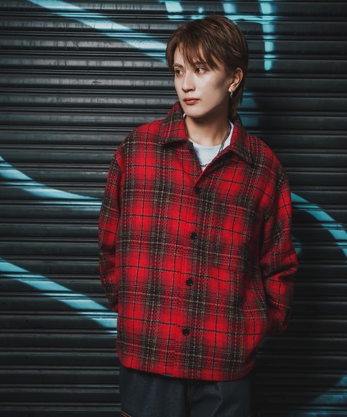 improves（インプローブス） カバーオール ビッグシルエット チェック