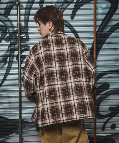 improves（インプローブス） カバーオール ビッグシルエット チェック