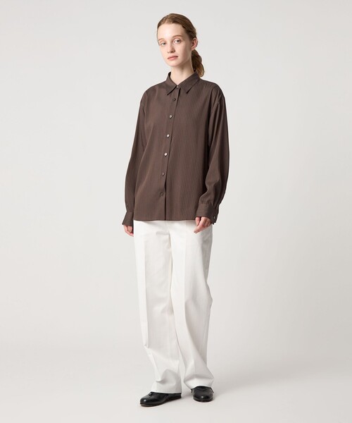 STEVEN ALAN ブラウス シャツ 「Steven Alan」ストライプ レギュラー