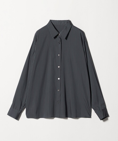 ＜Steven Alan＞ ストライプ レギュラーカラー シャツ -LOOSE STEVEN ALAN ブラウス シャツ 「Steven Alan」ストライプ レギュラー