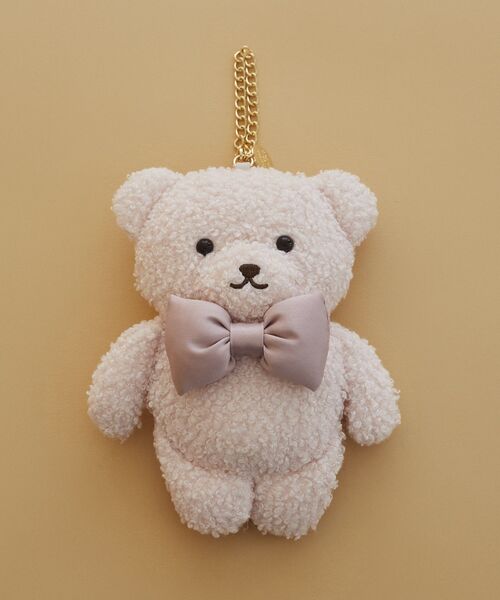 Maison de FLEUR（メゾンドフルール） パスケース リボンベアパス