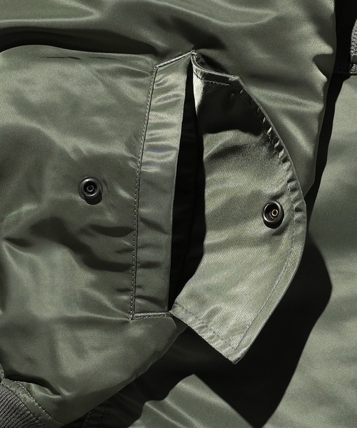 VALLEY APPAREL（バレイアパレル） ma1 ma-1 L-2B フライトナイロン