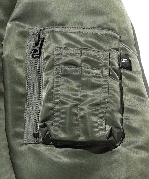 VALLEY APPAREL（バレイアパレル） ma1 ma-1 L-2B フライトナイロン