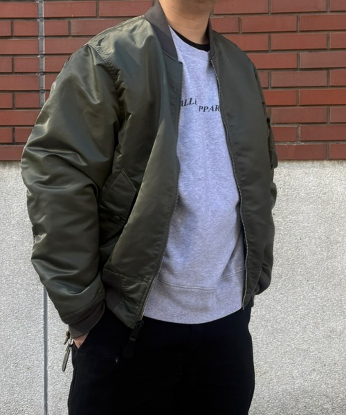 VALLEY APPAREL（バレイアパレル） ma1 ma-1 L-2B フライトナイロン