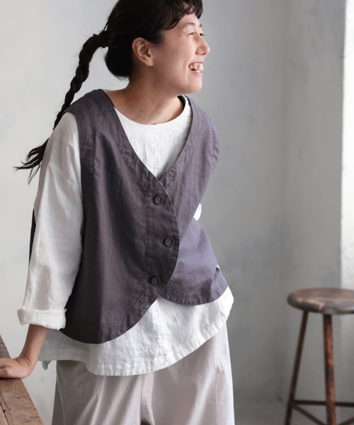 「soulberry」 長袖ブラウス M ブラック レディース_画像9