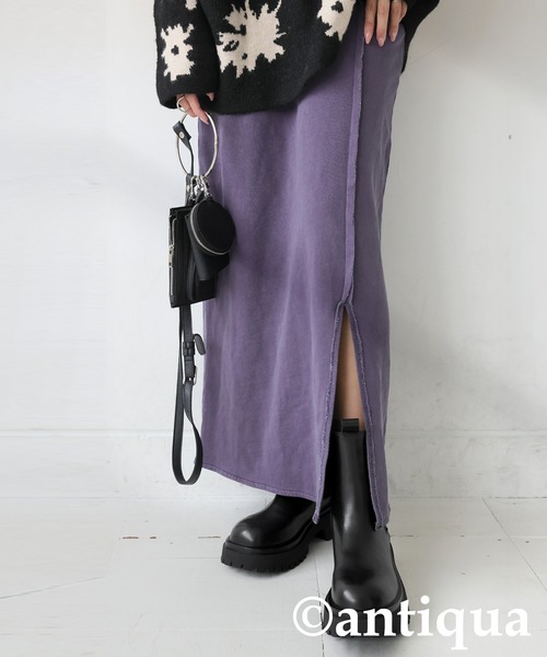 antiqua（アンティカ） ブーツ 本革 サイドゴア ショートブーツ