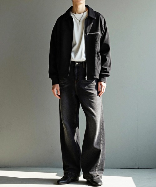 BENUSTA（ベヌスタ） ブルゾン アウター A'GEM/9 × .kom 「BENUSTA/べ